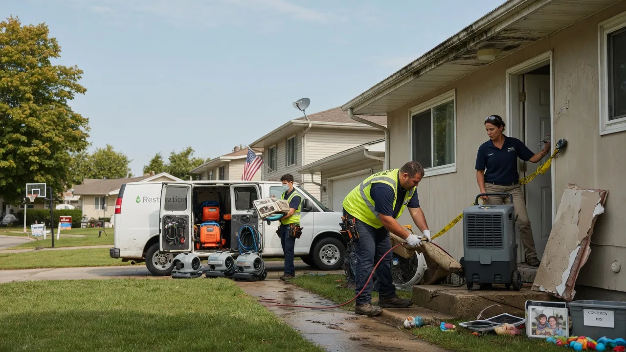 Water Damage Restoration in Mill Creek, IN near me